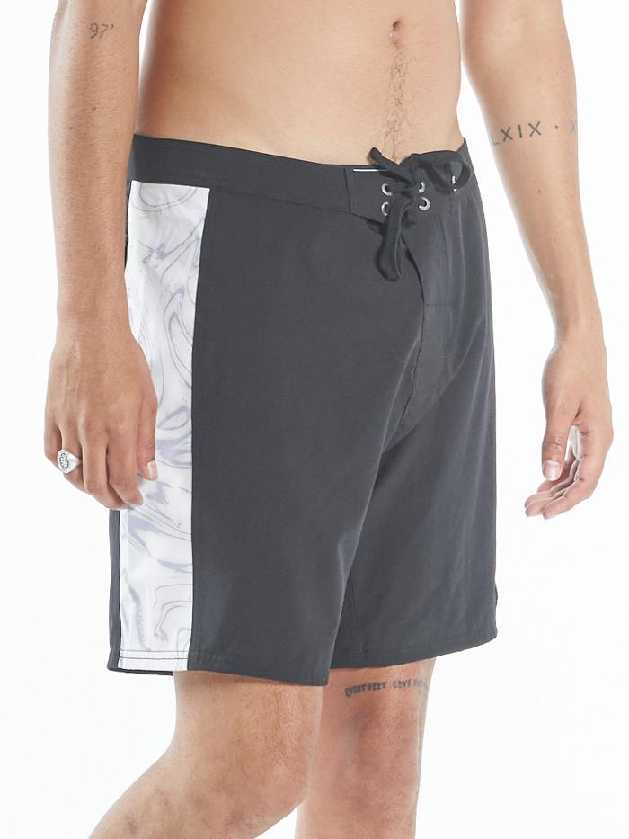 Marbled Paradise Boardshort - Tofu