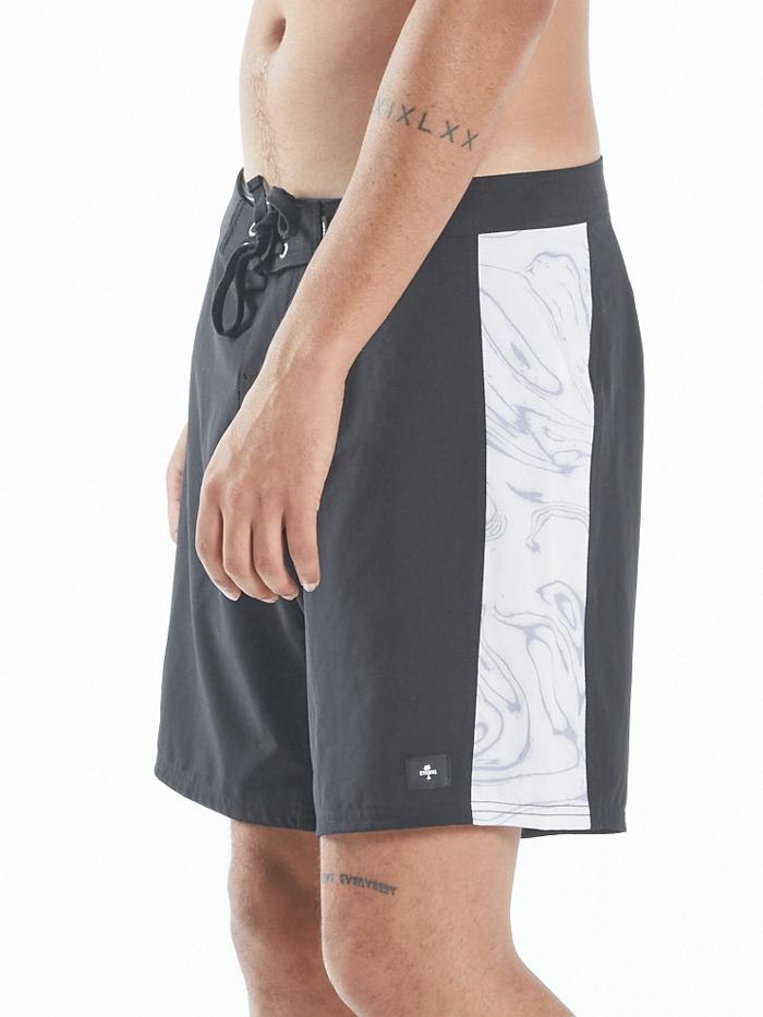 Marbled Paradise Boardshort - Tofu