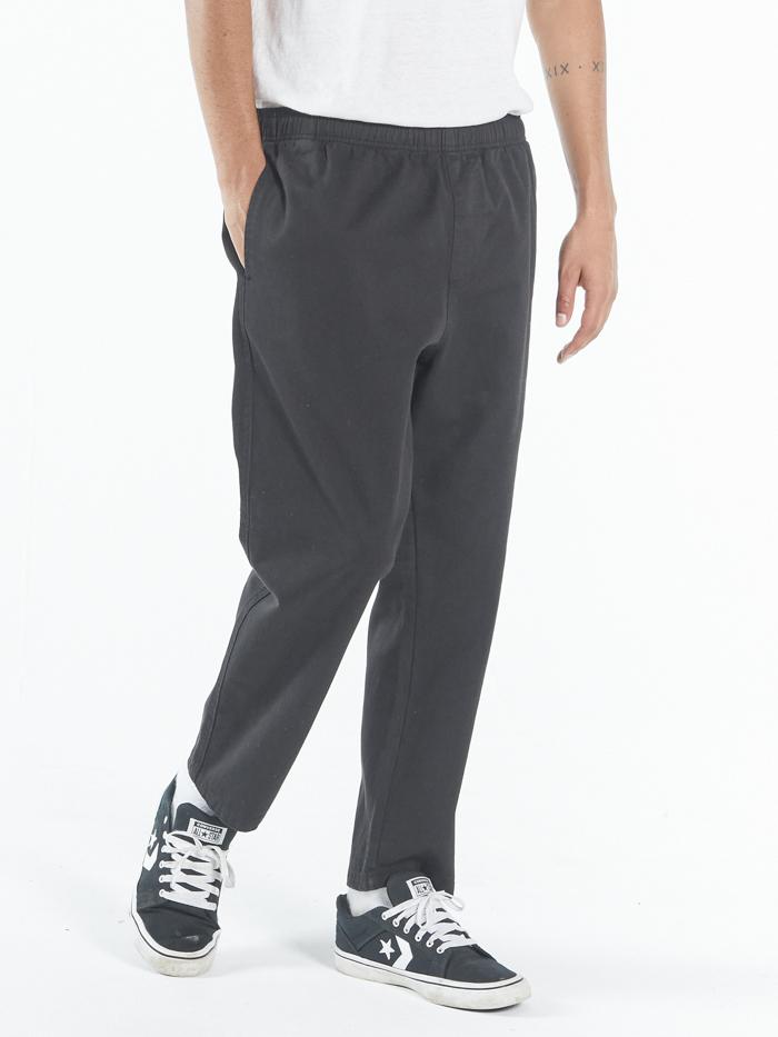 Broken Distortion Chopped Elastic Surf Pant - Black