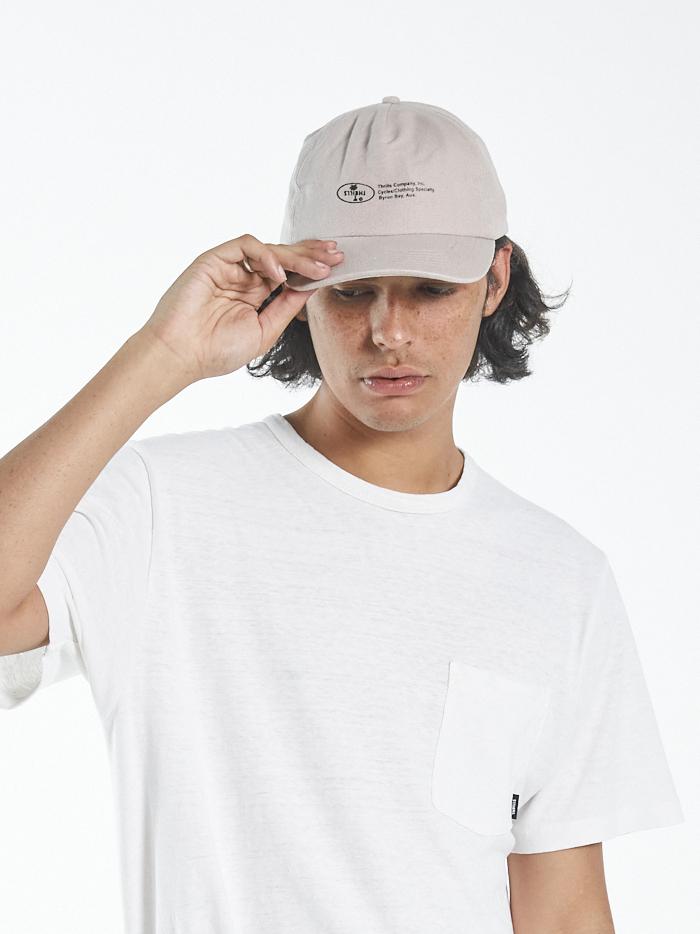 Company Alignment 5 Panel Caps - Aged Tan
