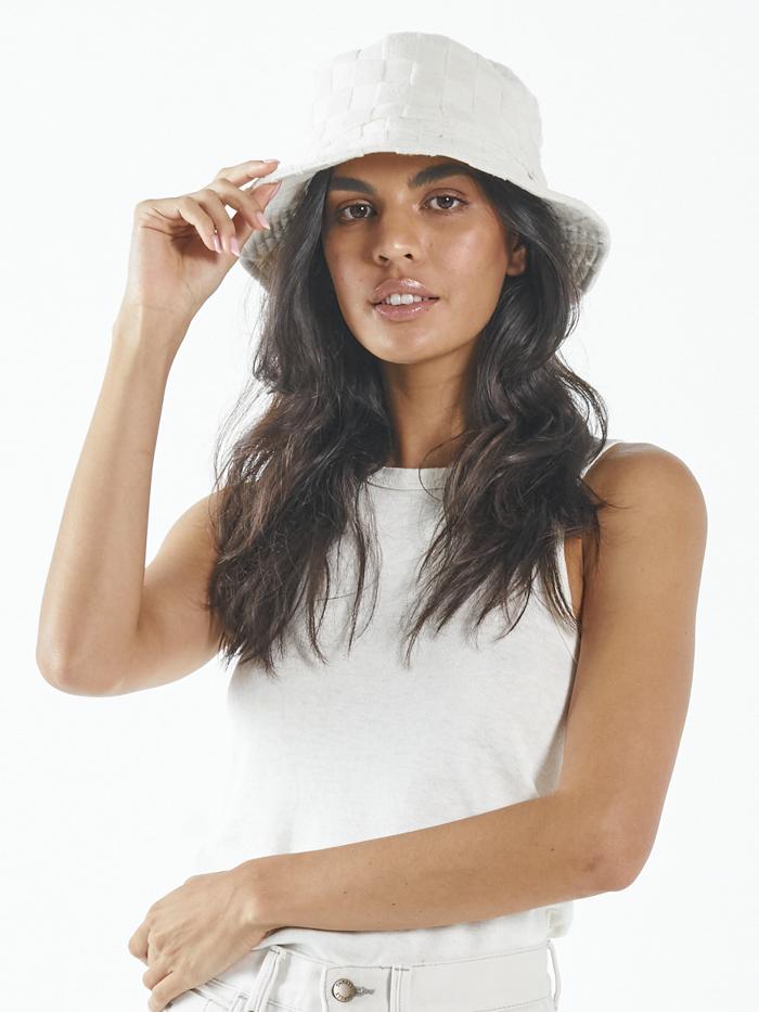 Aalto Towelling Bucket Hat - Unbleached