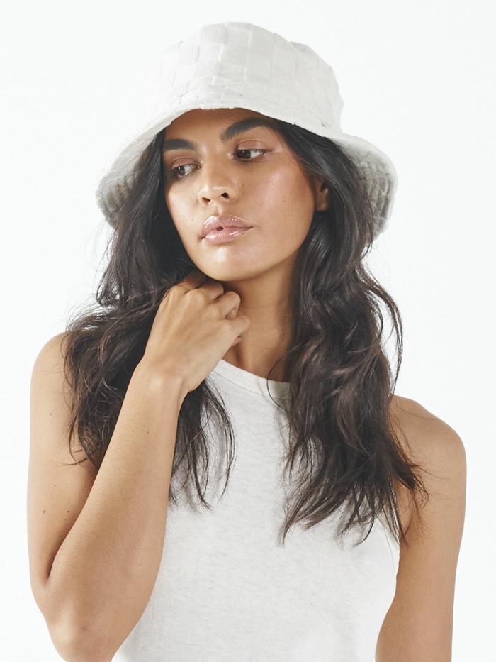 Aalto Towelling Bucket Hat - Unbleached