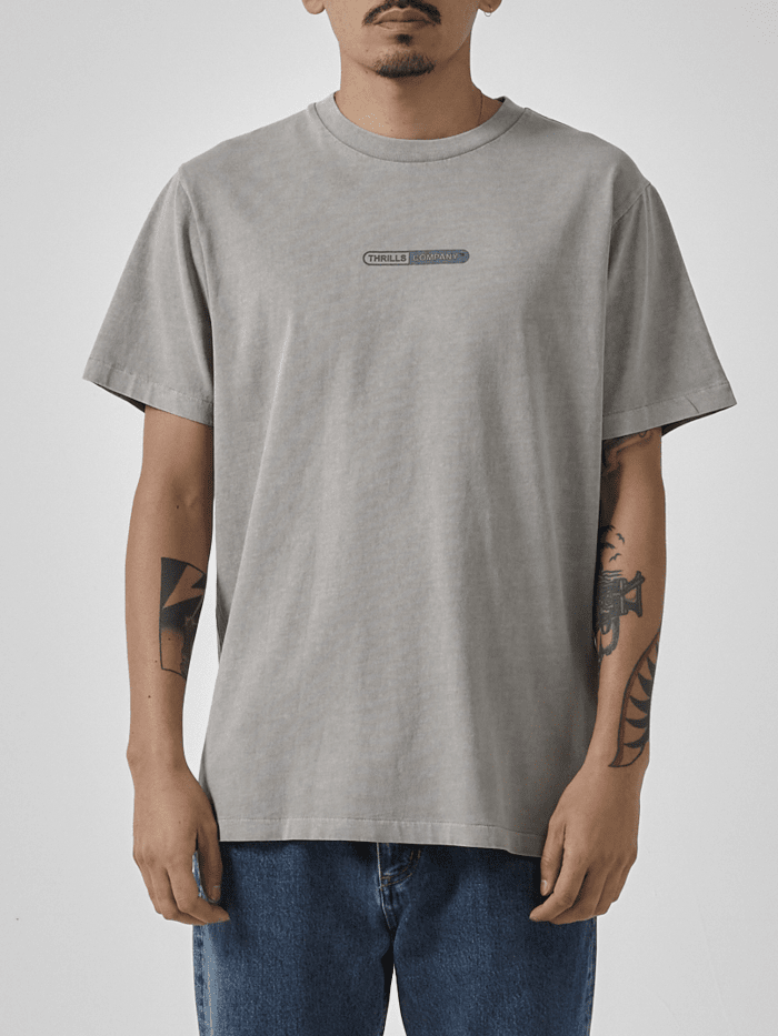 Rush To Relax Merch Fit Tee - Fog