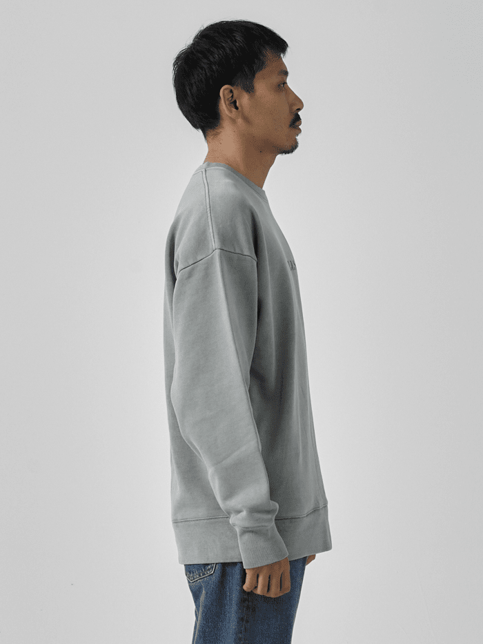 Enlightenment Embro Slouch Crew Fleece - Sea Glass