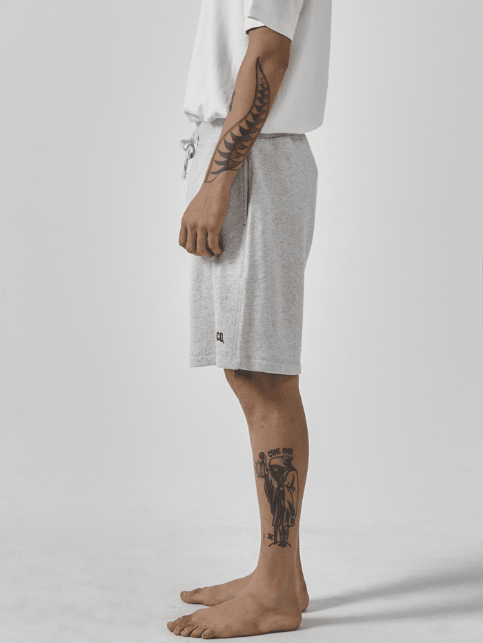 Recruit Fleece Short - Snow Marle