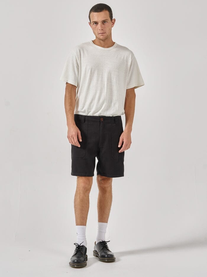 Hemp Thrills Utility Short - Black