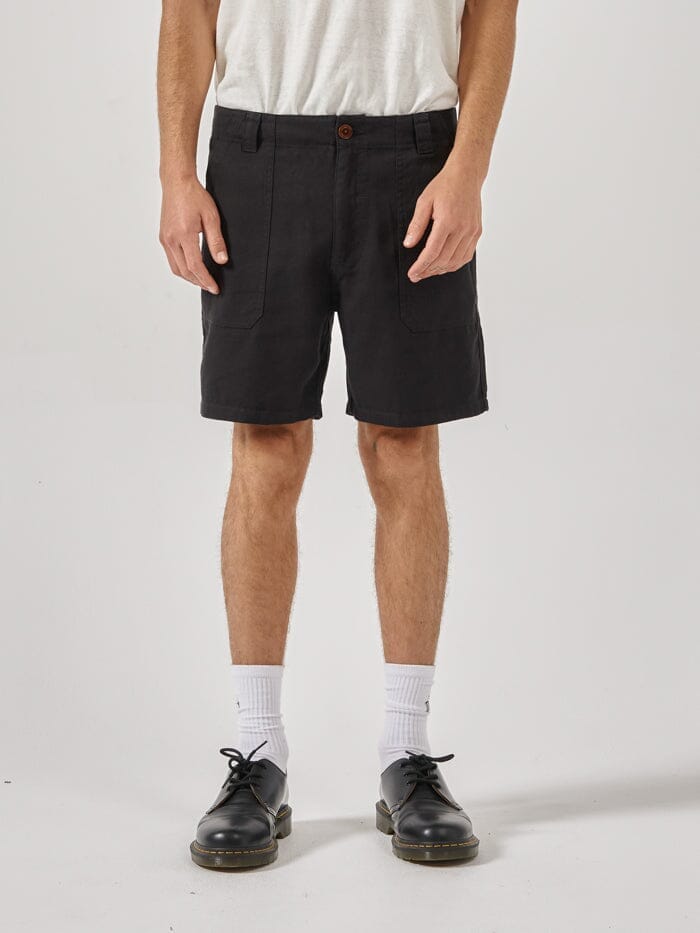 Hemp Thrills Utility Short - Black