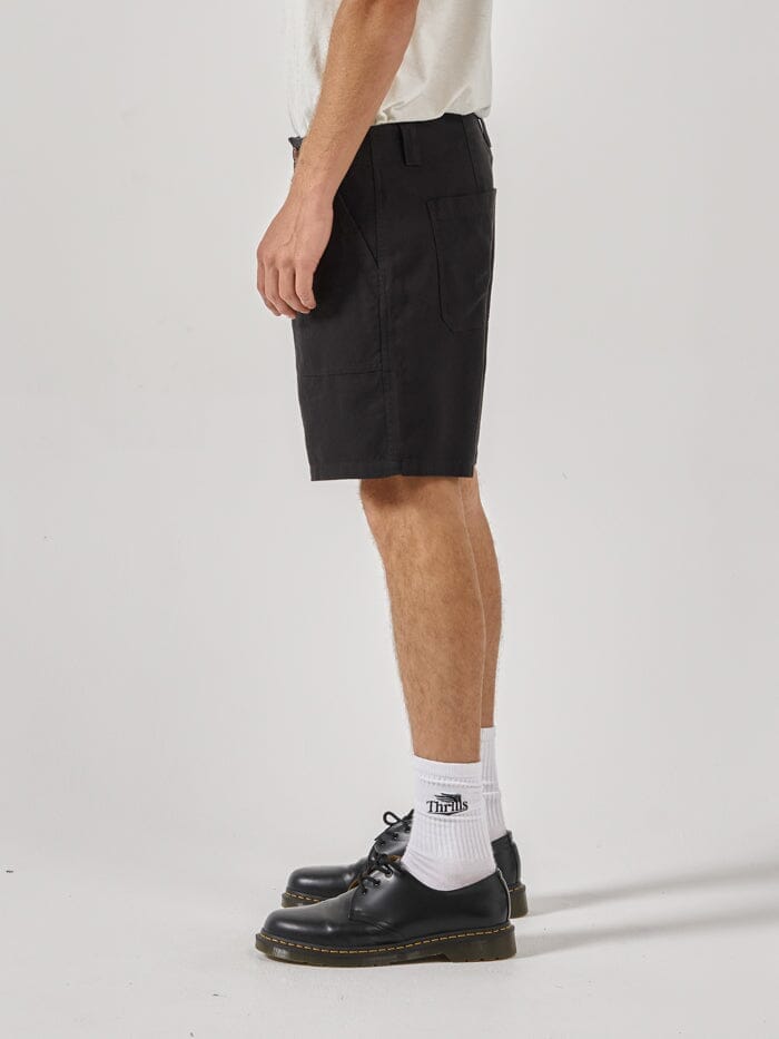 Hemp Thrills Utility Short - Black