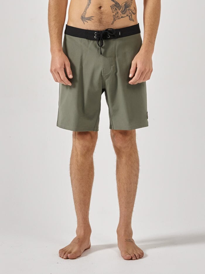 El Jefe Boardshort - Dusty Olive