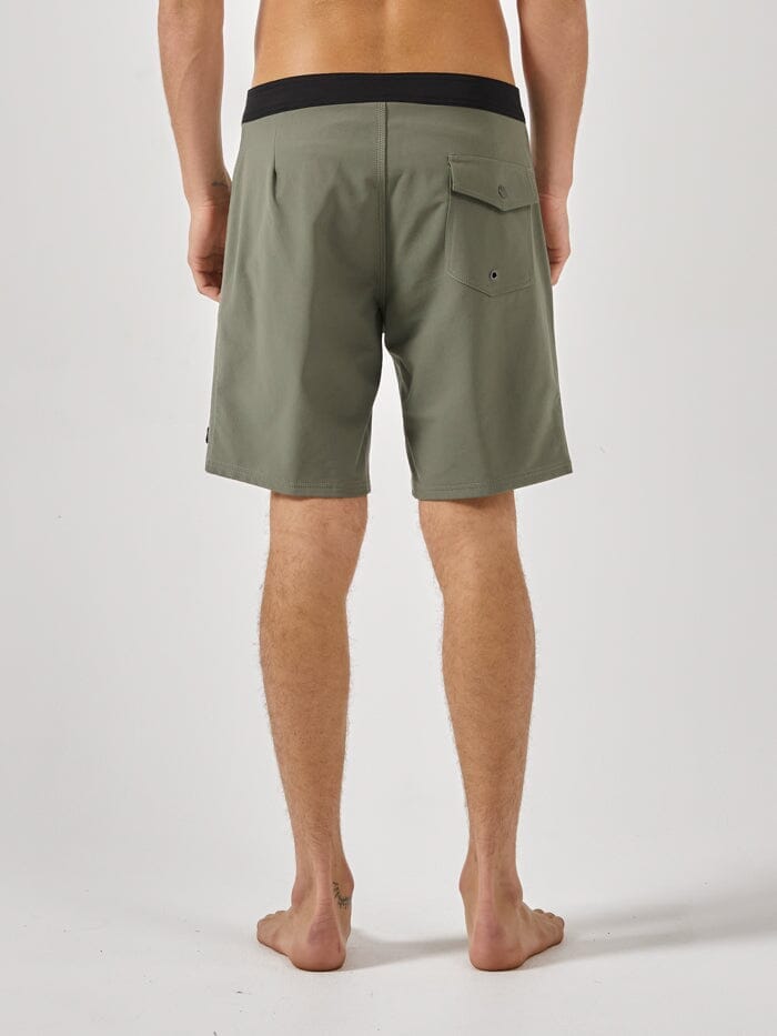 El Jefe Boardshort - Dusty Olive