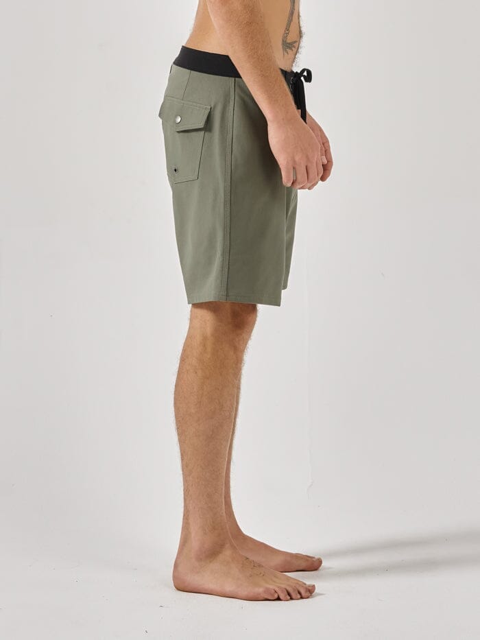 El Jefe Boardshort - Dusty Olive