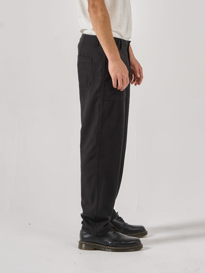 Hemp Thrills Slacker Utility Pant - Black