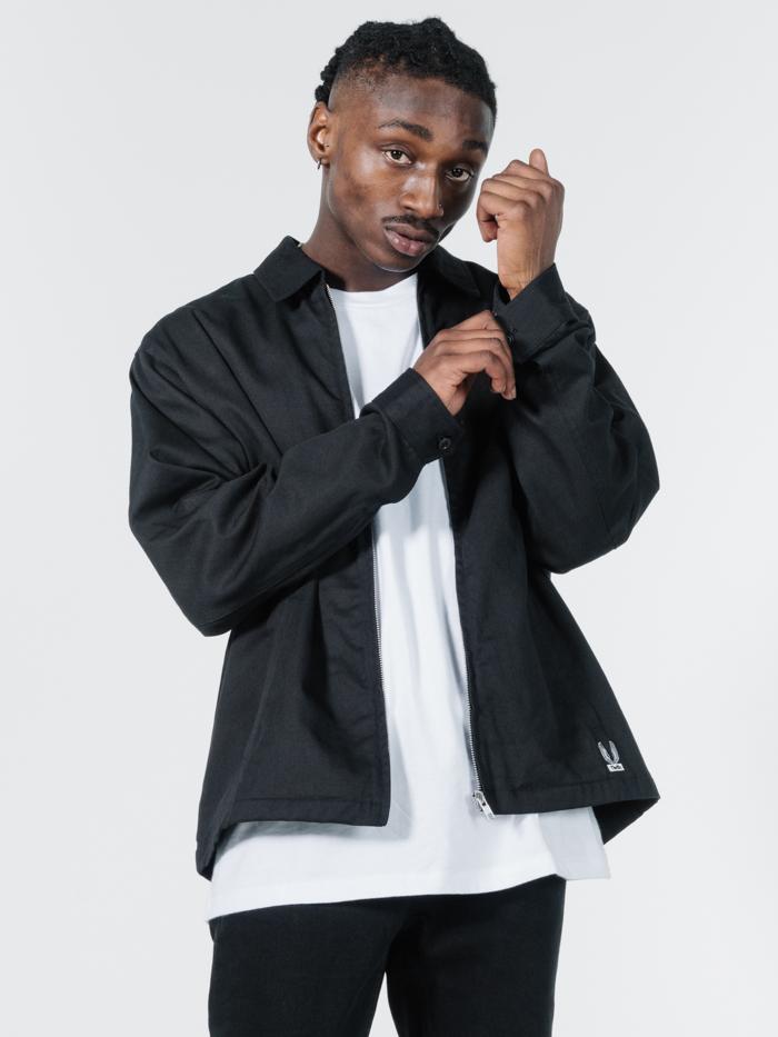 Wings Badge Jacket - Black