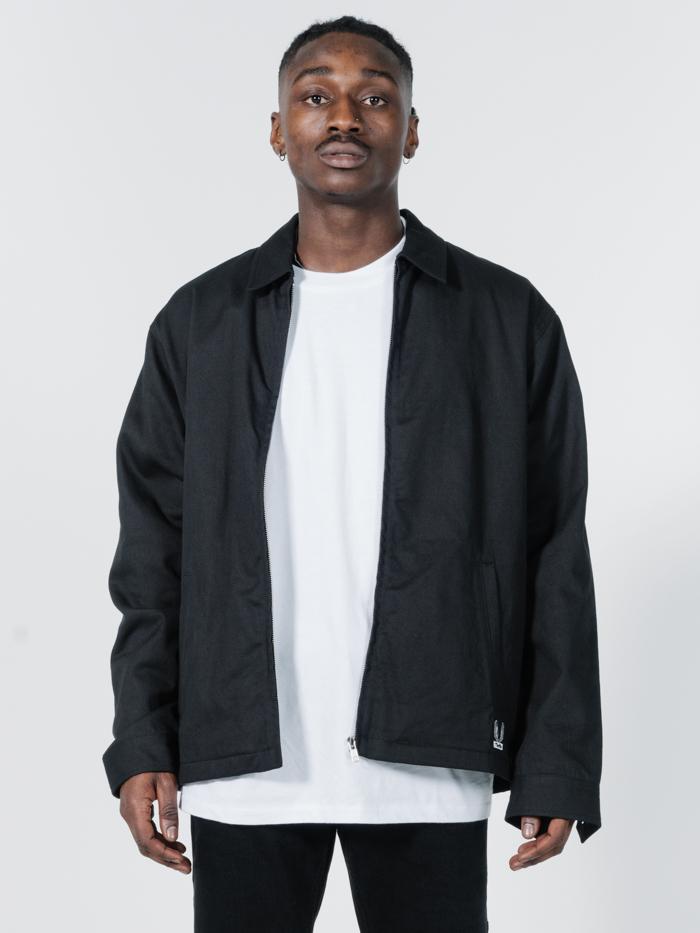 Wings Badge Jacket - Black