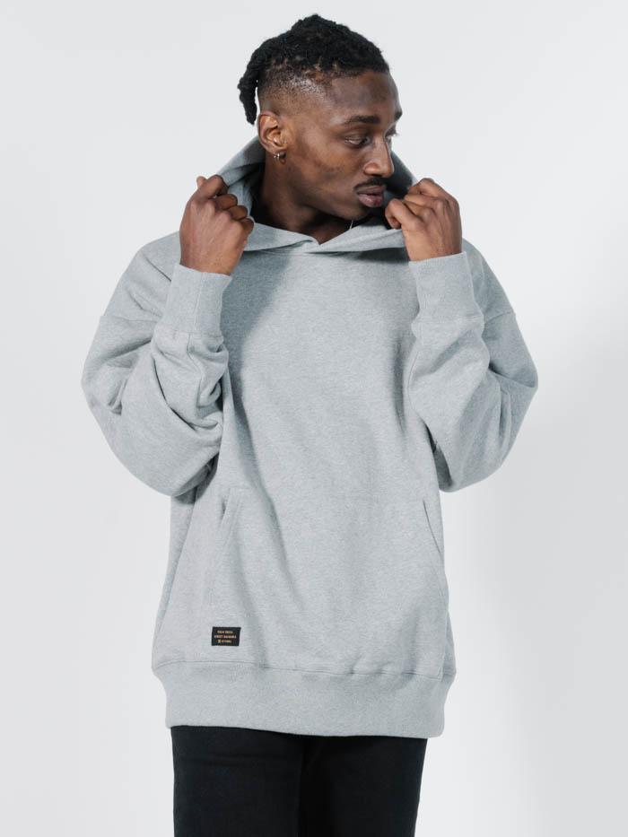 Legion Slouch Pull On Hood - Grey Marle