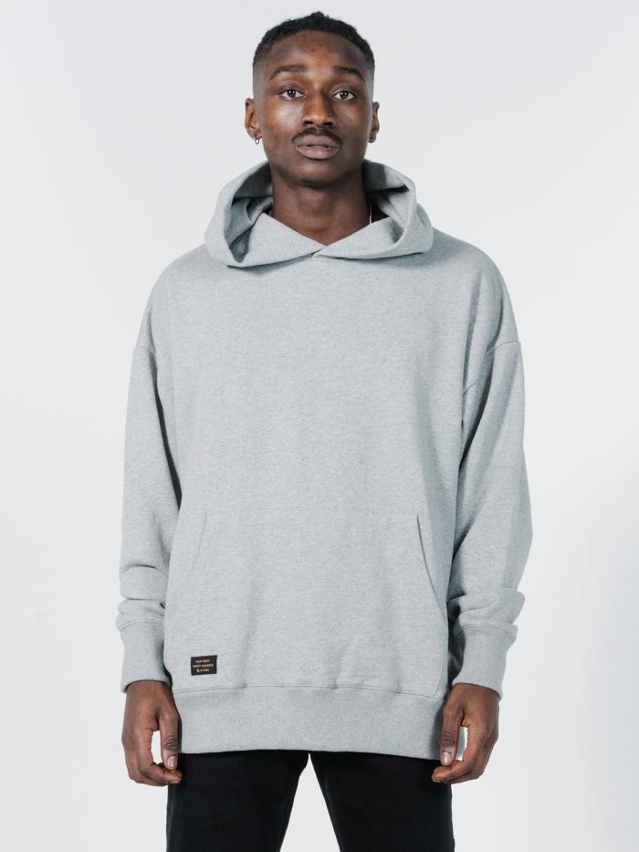 Legion Slouch Pull On Hood - Grey Marle