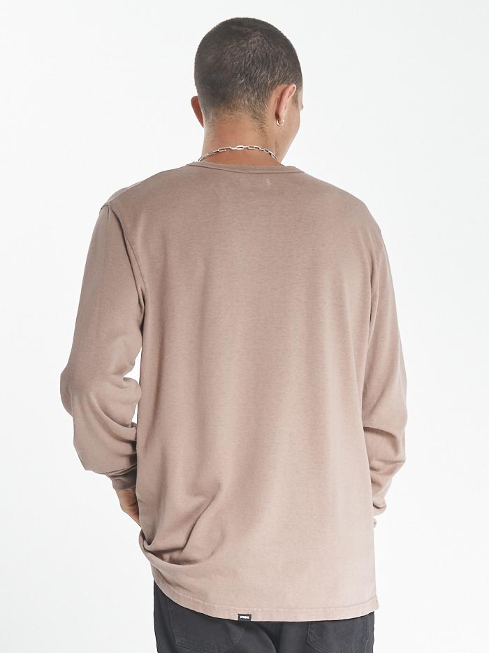 Endless Merch Fit Long Sleeve Pocket Tee - Yak