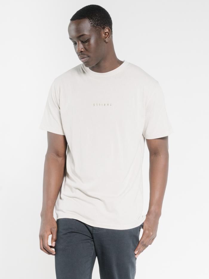 Minimal Thrills Merch Fit Tee - Cement