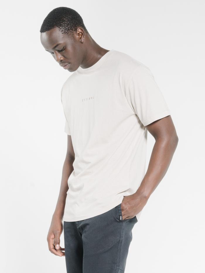 Minimal Thrills Merch Fit Tee - Cement