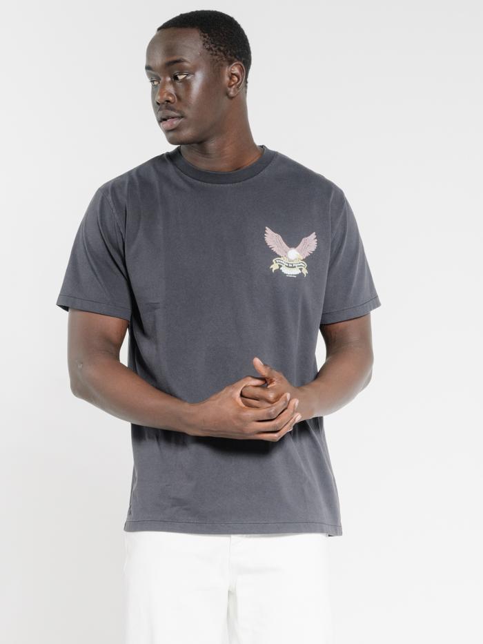 Troubled Paradise Merch Fit Tee - Dark Navy