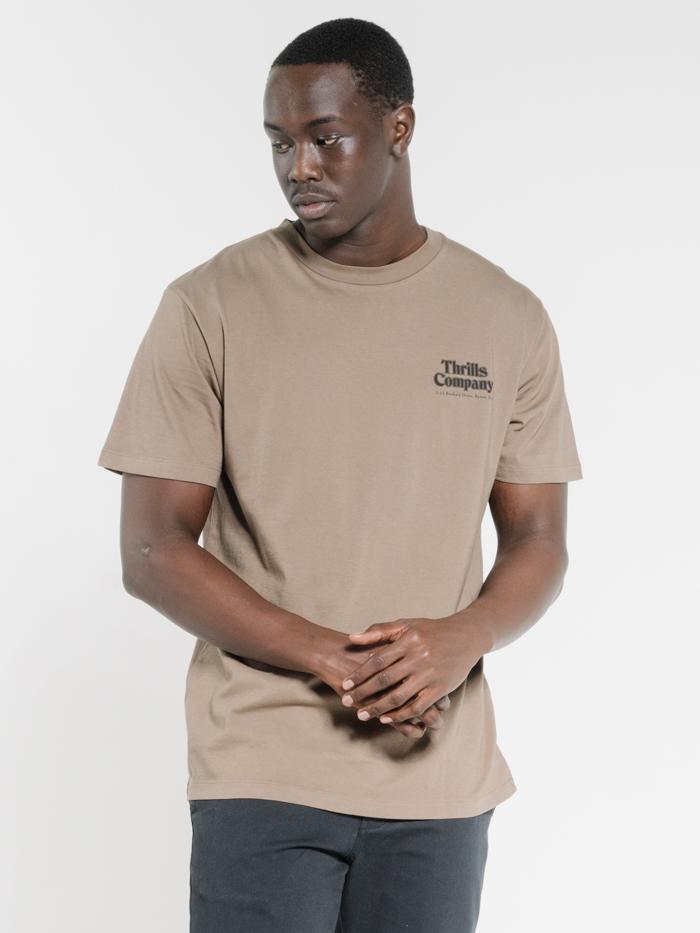 Company Pinline Stack Merch Fit Tee - Desert