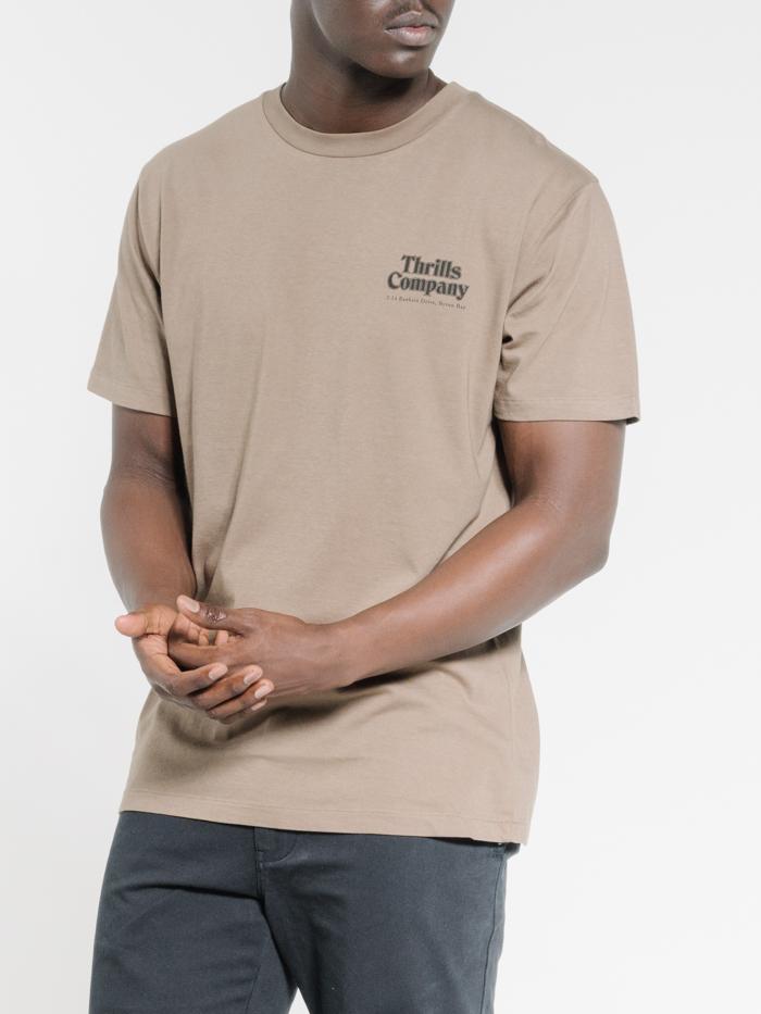 Company Pinline Stack Merch Fit Tee - Desert