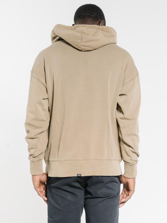 Minimal Thrills Slouch Pull On Hood - Moss