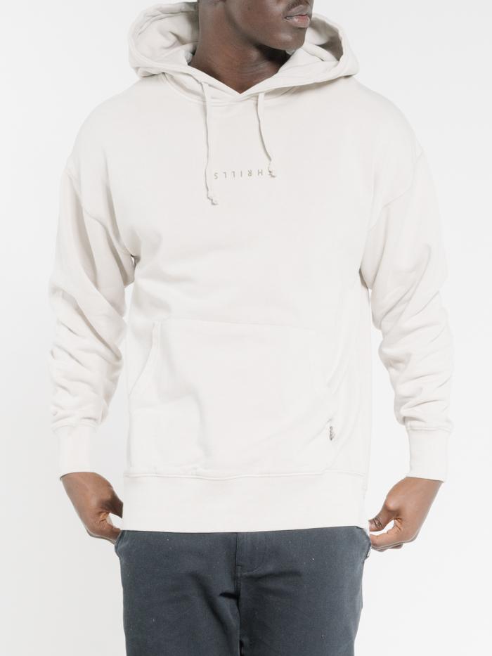 Minimal Thrills Slouch Pull On Hood - Cement