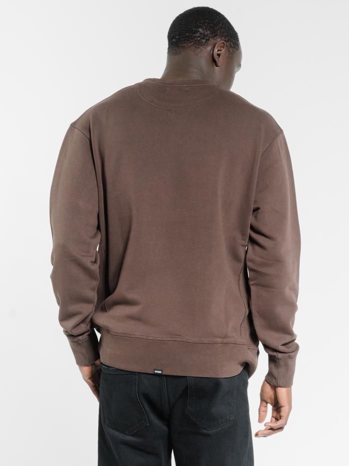 Enchantment Oversize Crew - Postal Brown