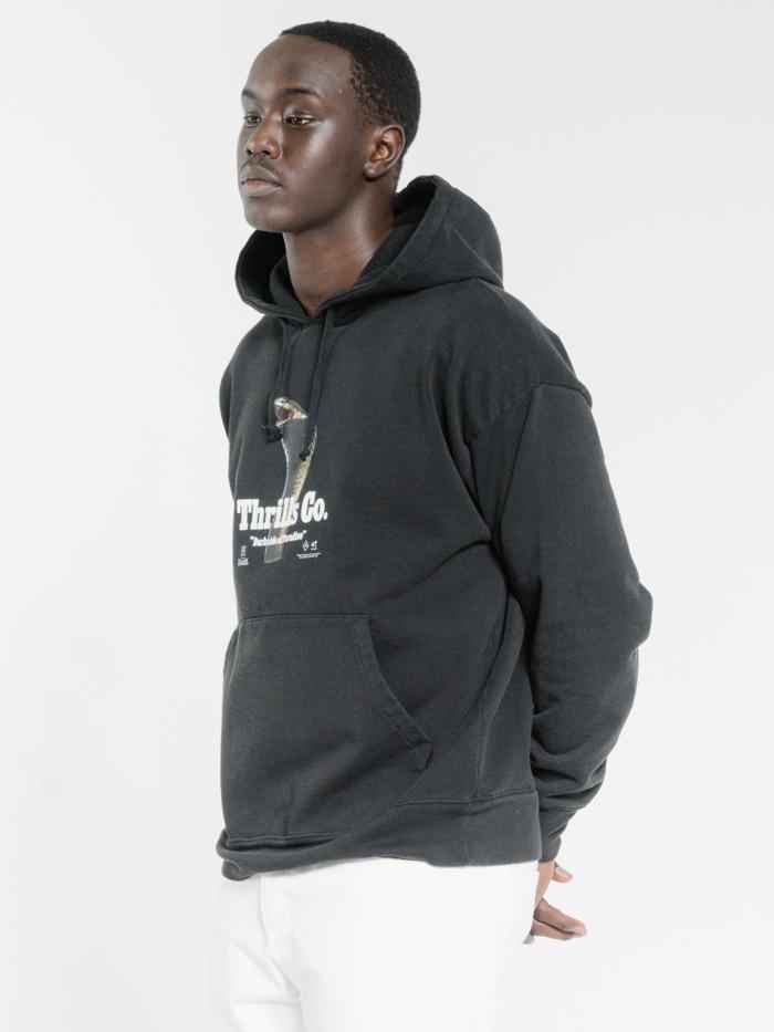 Darkside Slouch Pull On Hood - Black