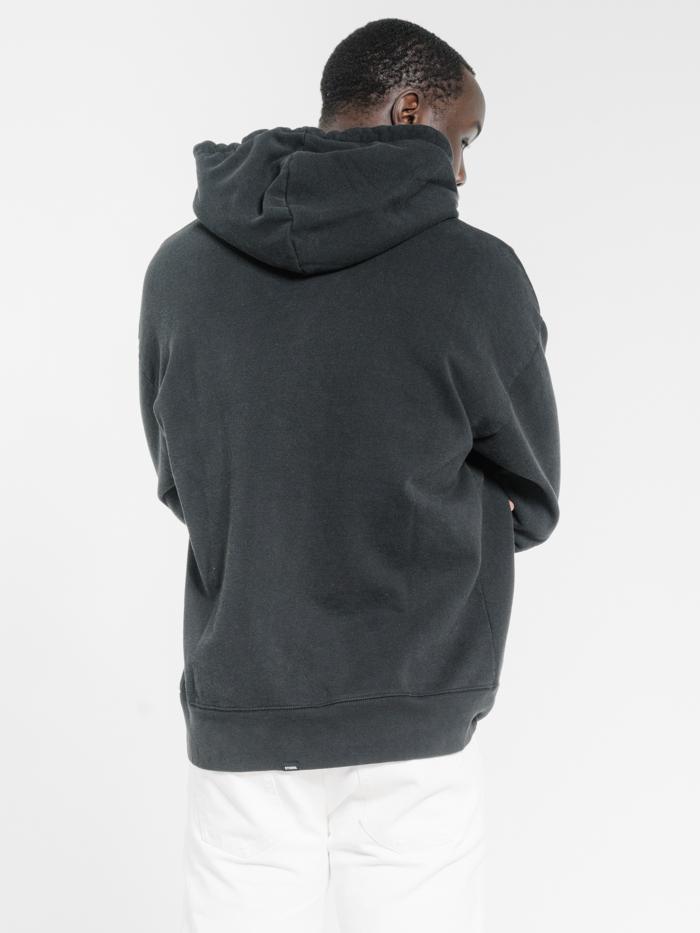 Power Trip Slouch Pull On Hood - Black