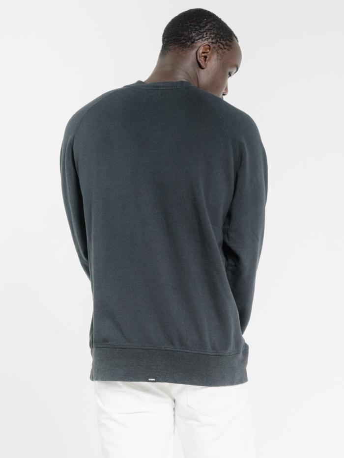 Endless Oversize Raglan Fit Crew - Black