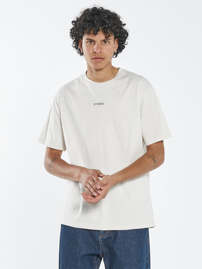 Minimal Thrills Merch Fit Tee - Heritage White