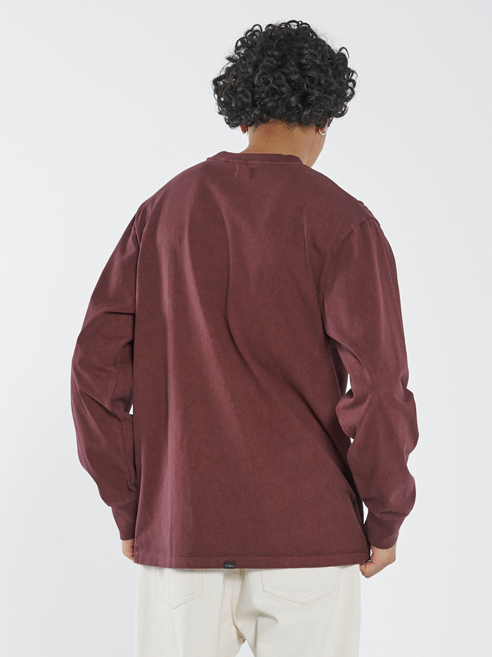 Sub Rosa Merch Fit Long Sleeve Tee - Blood Red