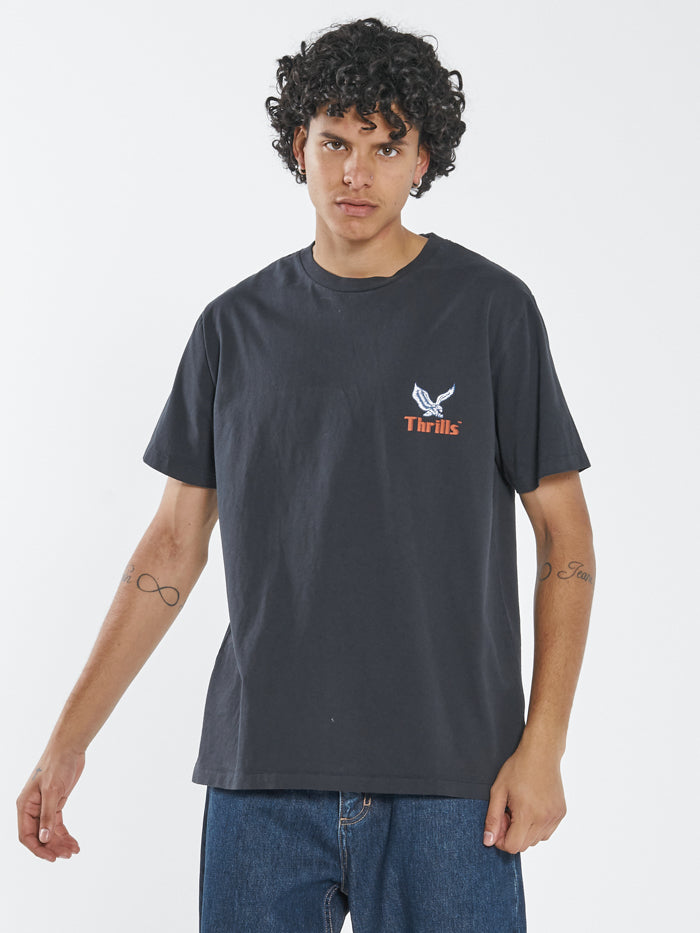 Not Forgotten Merch Fit Tee - Twilight Black