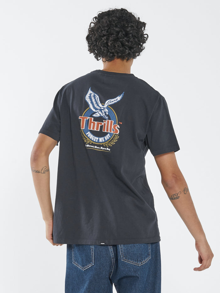 Not Forgotten Merch Fit Tee - Twilight Black
