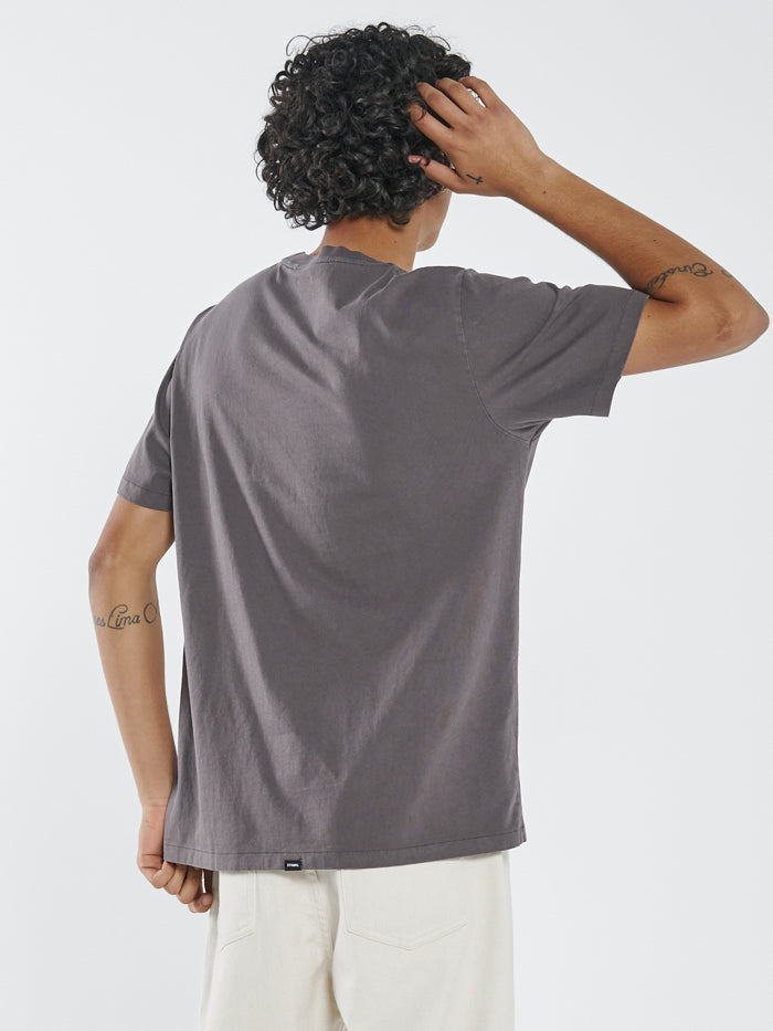 Paradise Smoke Merch Fit Tee - Plum