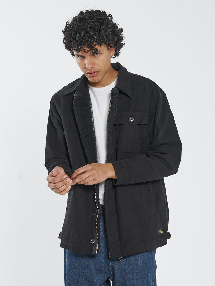 Legion Sherpa Jacket - Black