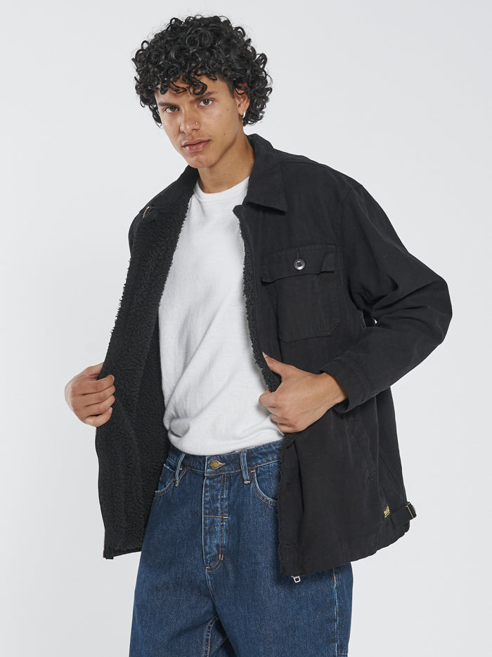 Legion Sherpa Jacket - Black