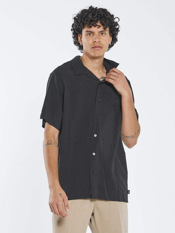 Unprepared Bowling Shirt - Black