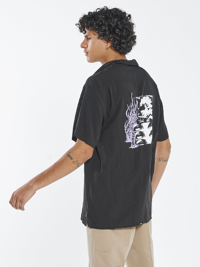 Unprepared Bowling Shirt - Black