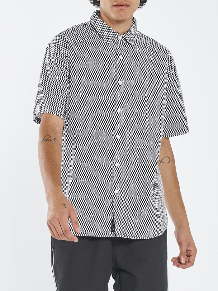 Fragments Short Sleeve Shirt - Black