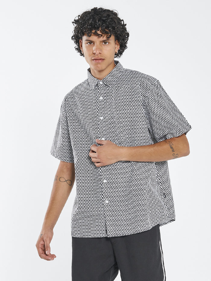 Fragments Short Sleeve Shirt - Black