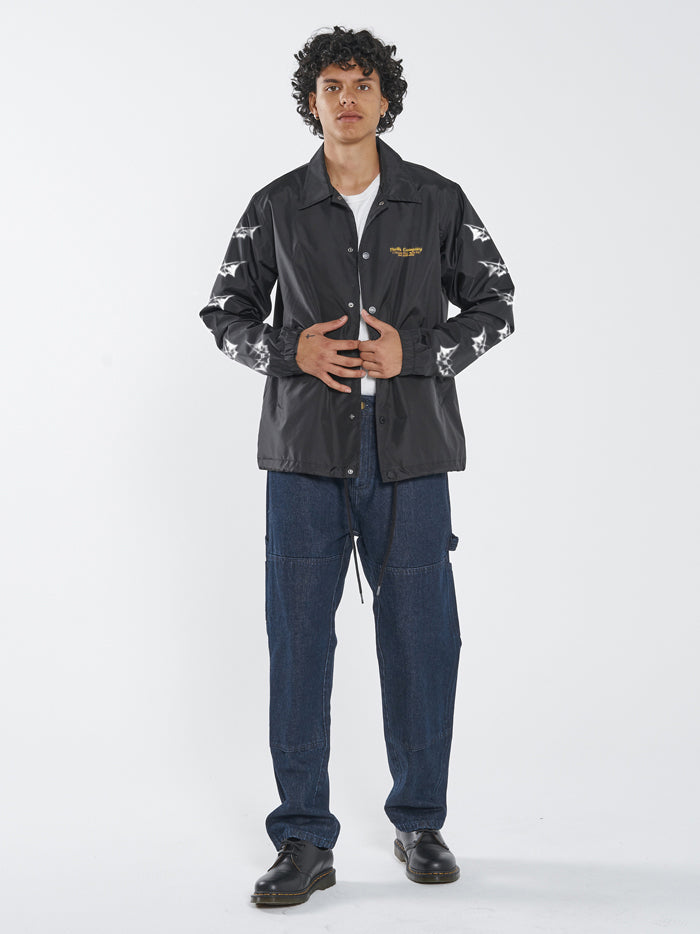 Odditty Coaches Jacket - Black
