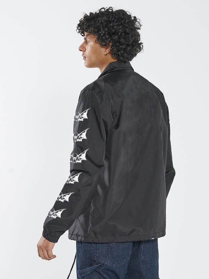 Odditty Coaches Jacket - Black
