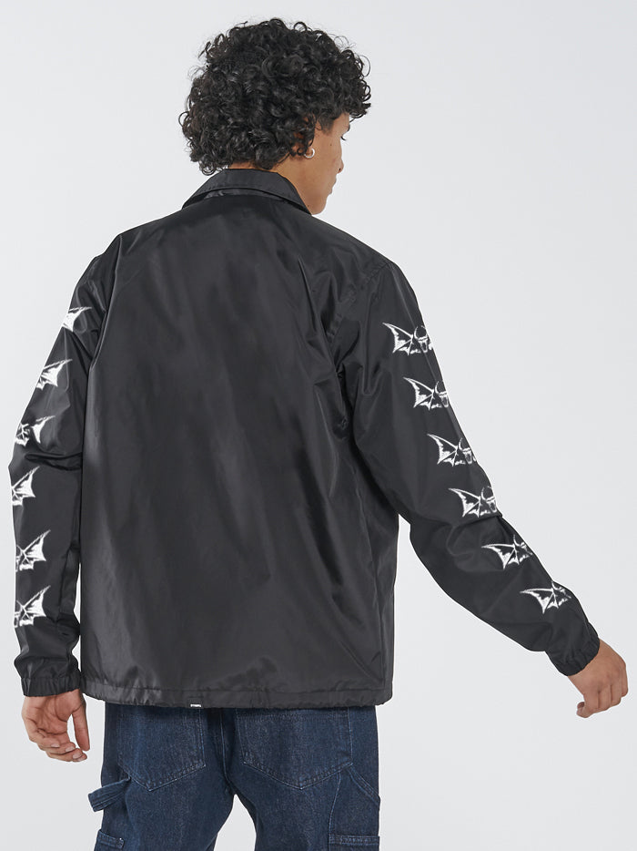 Odditty Coaches Jacket - Black