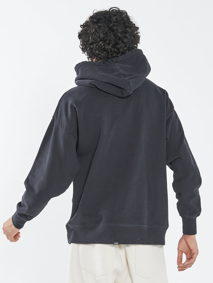 Not Forgotten Slouch Pull On Hood - Twilight Black