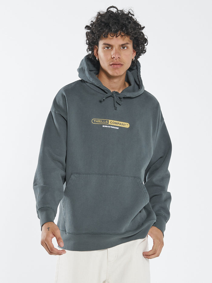 League Slouch Pull On Hood - Deep Forest
