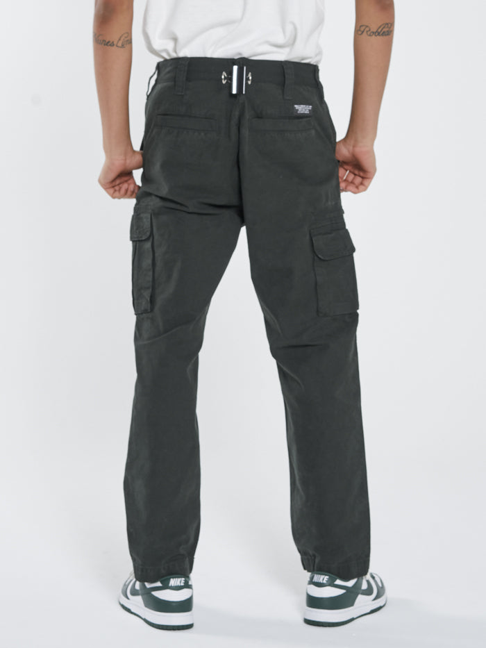 Slacker Cargo Pant - Oil Green
