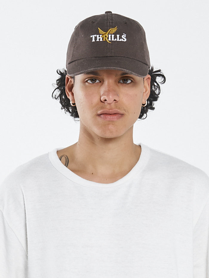 Golden 6 Panel Cap - Postal Brown